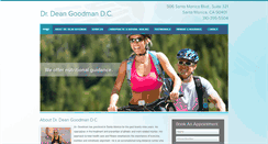 Desktop Screenshot of drdeangoodman.com